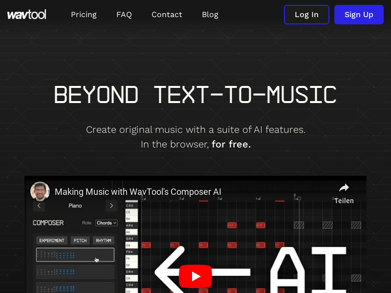 Wavtool product screenshot