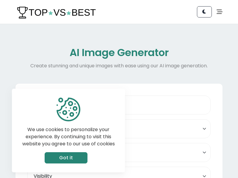 Top VS Best product screenshot