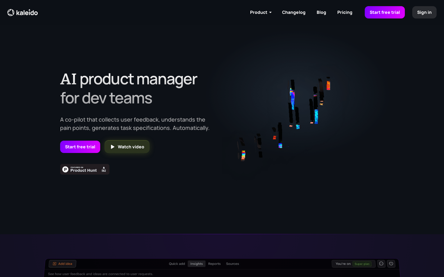 Kaleido product screenshot