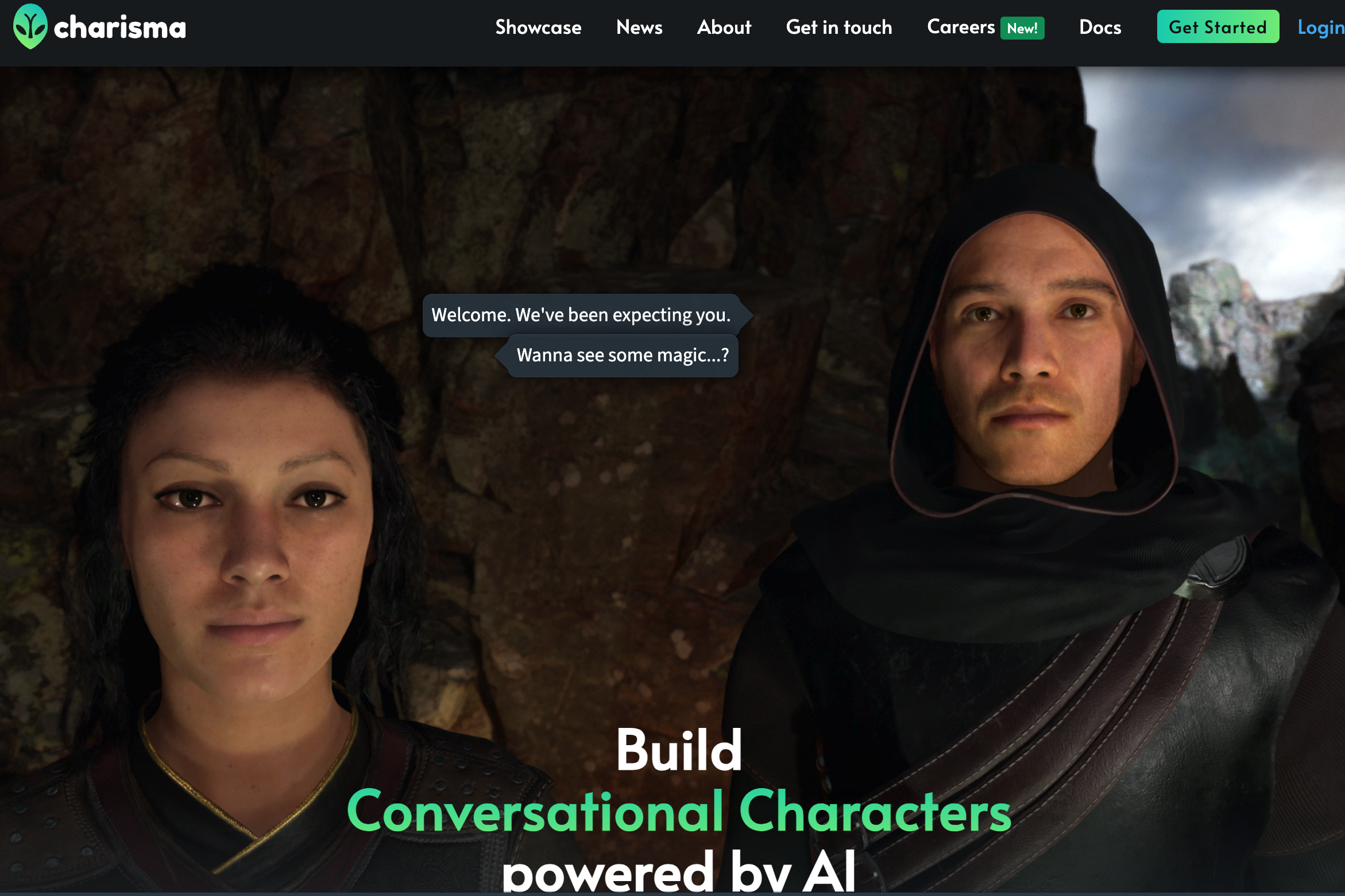 Charisma product screenshot