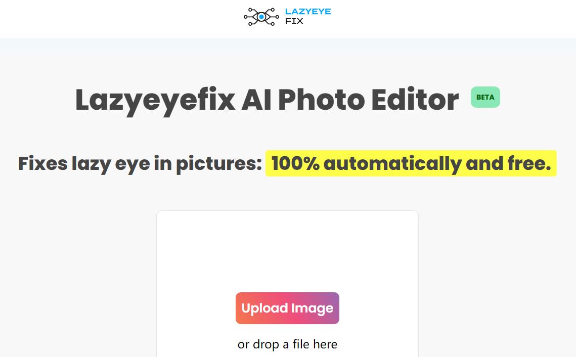 Lazyeyefix AI product screenshot