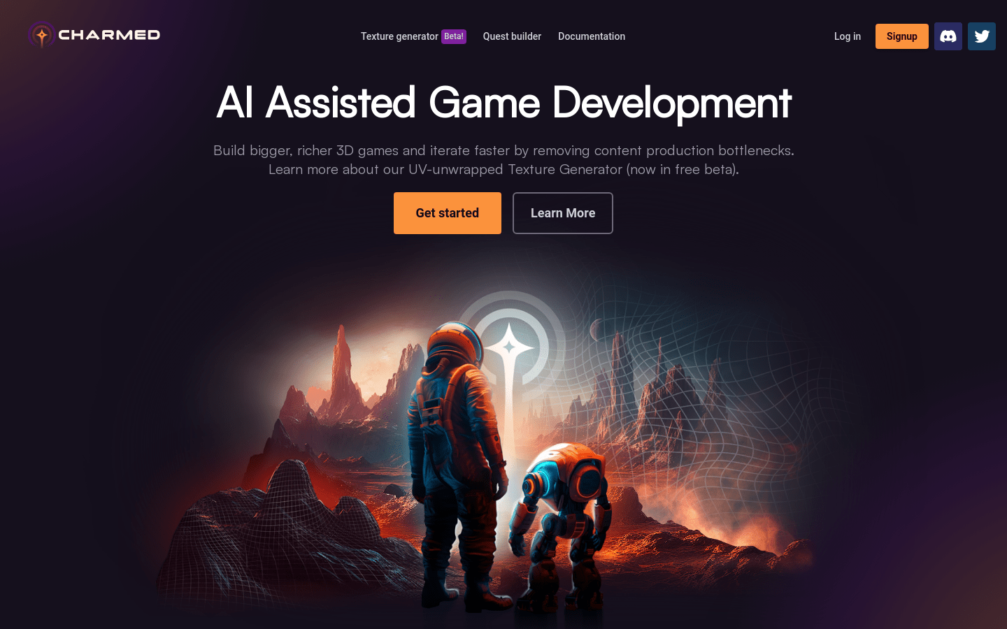 CharmedAI product screenshot