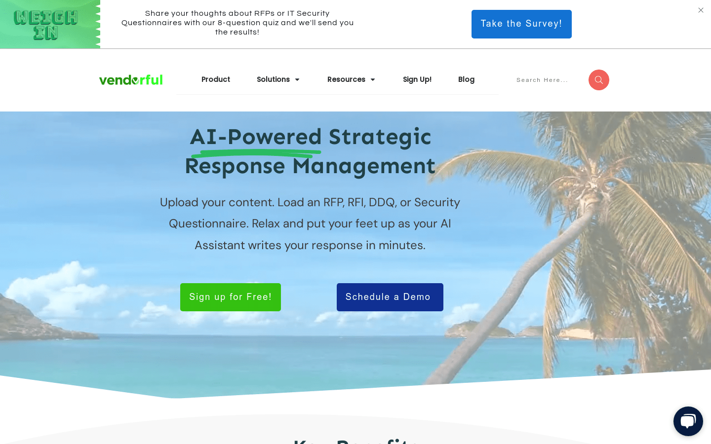 Vendorful product screenshot
