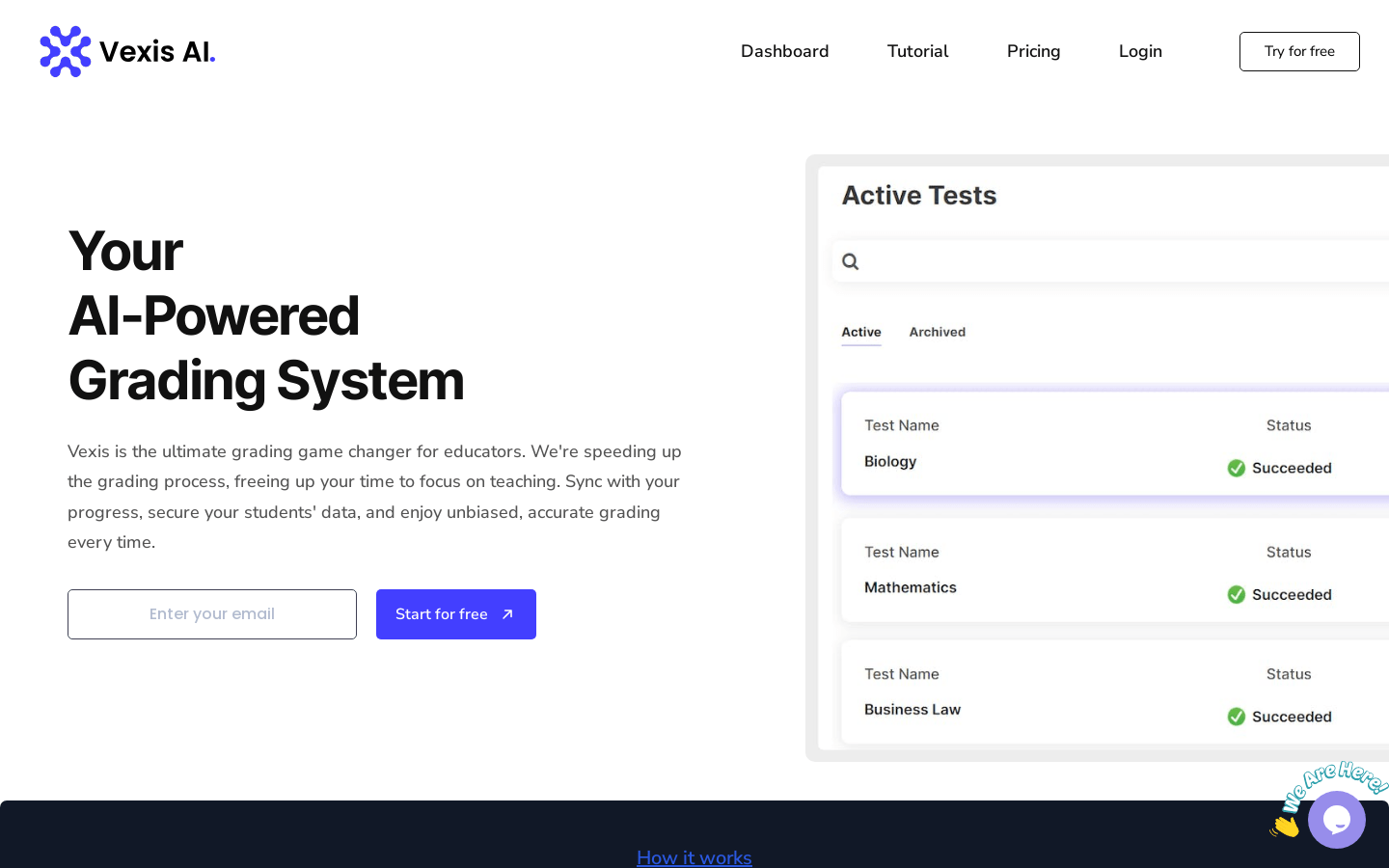 Vexis product screenshot
