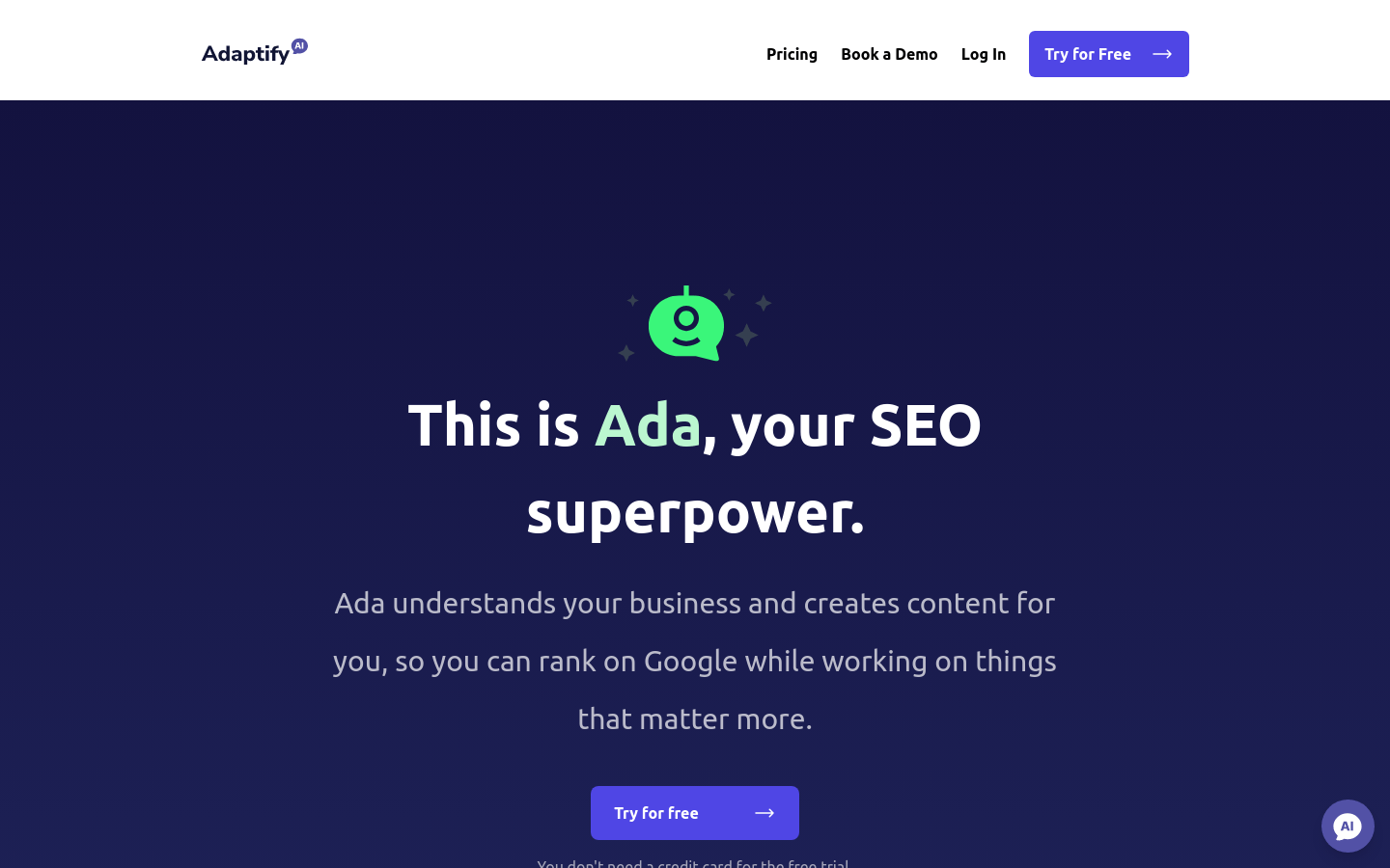 Adaptify product screenshot