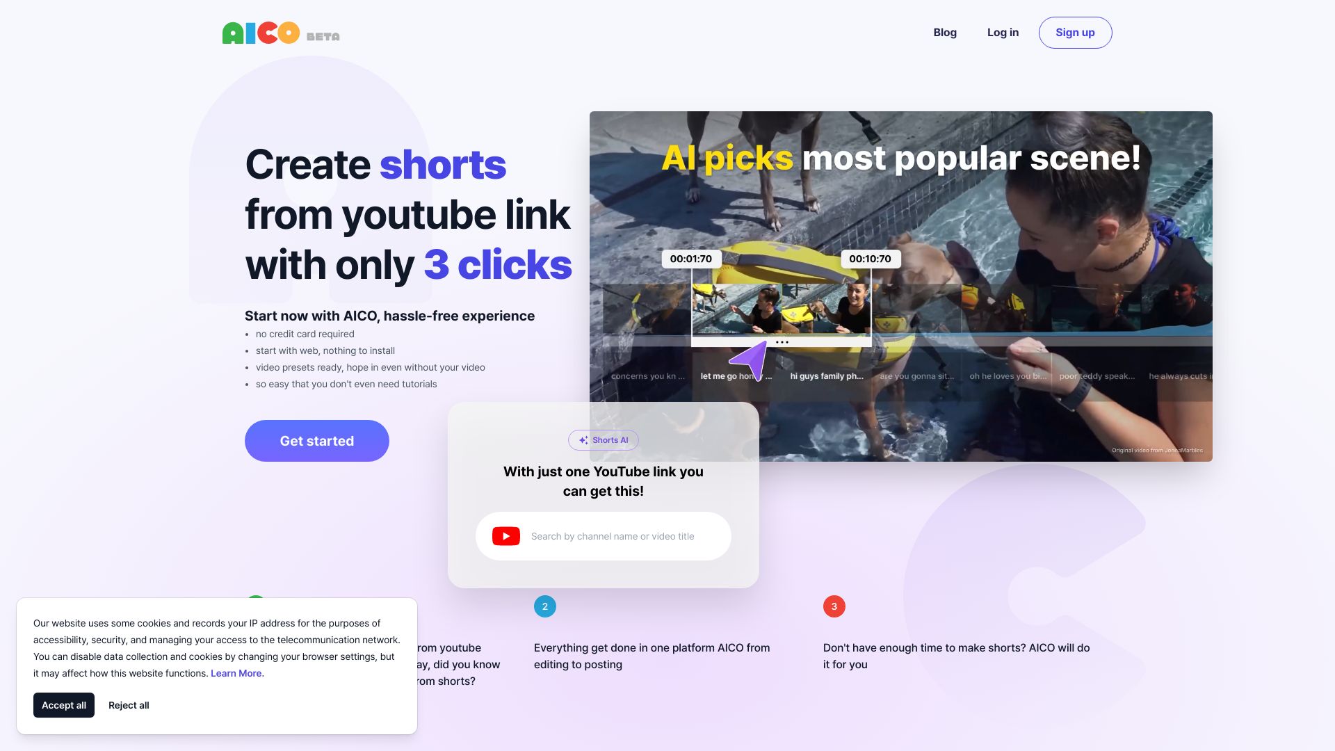 AICO product screenshot