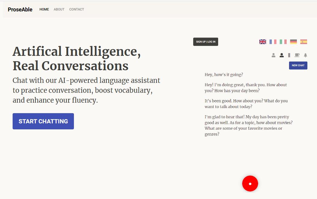 ProseAble product screenshot