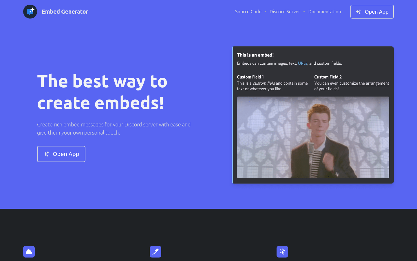 Embed Generator product screenshot