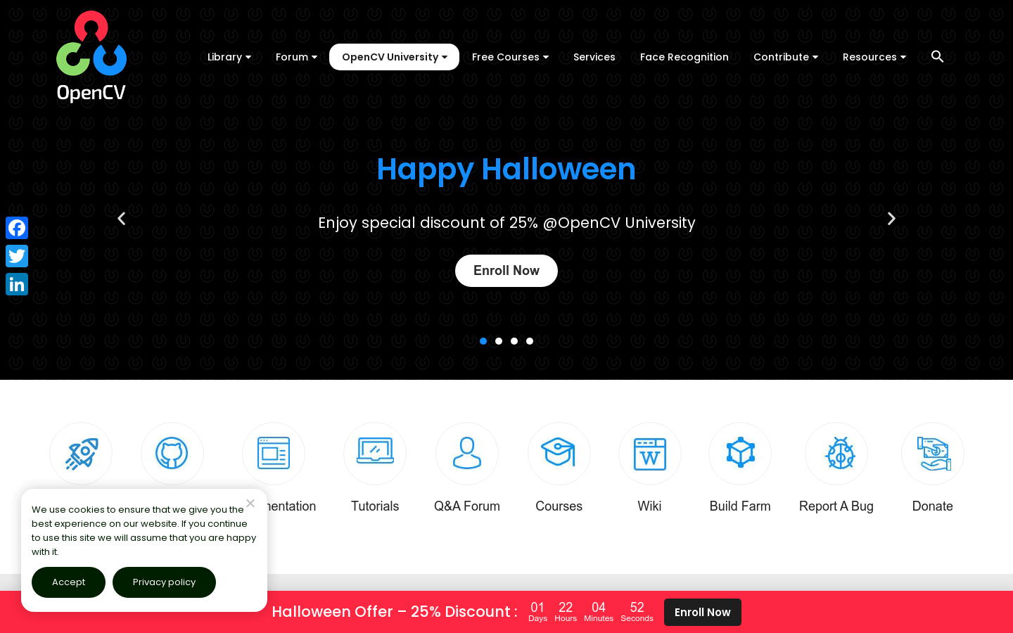 OpenCV product screenshot
