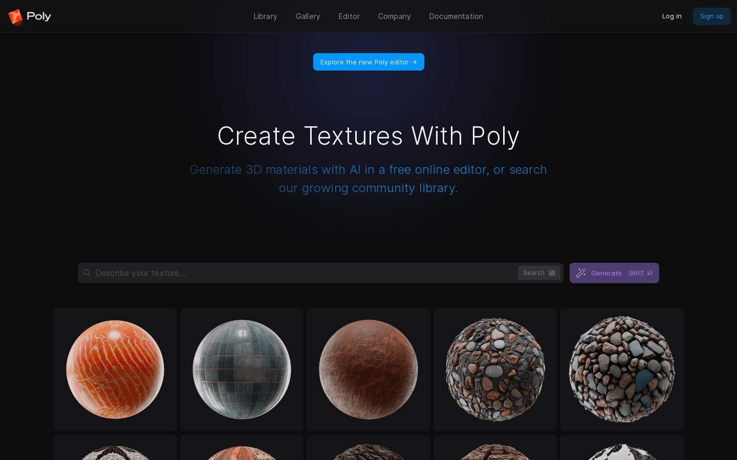 WithPoly product screenshot