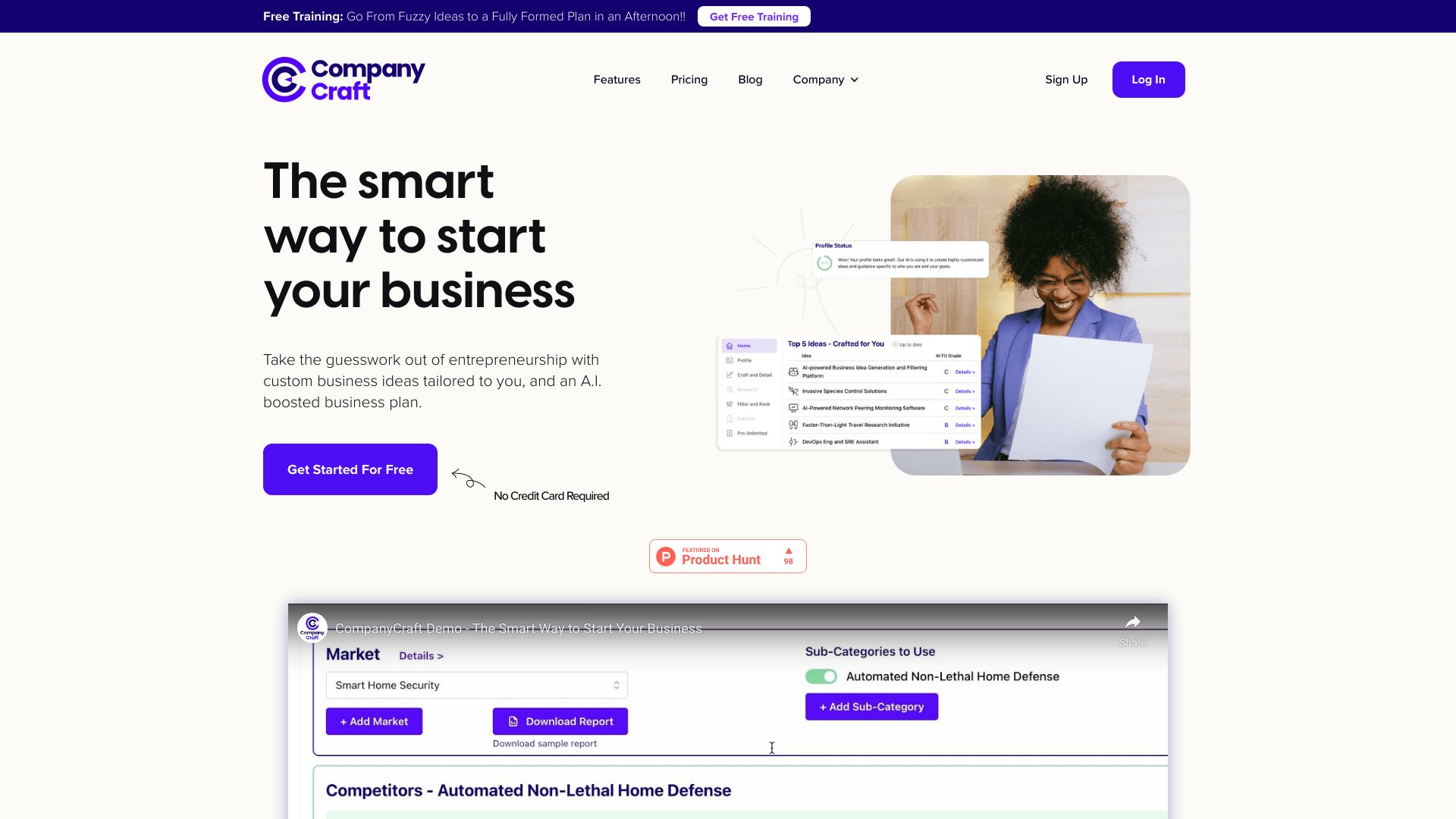 CompanyCraft product screenshot