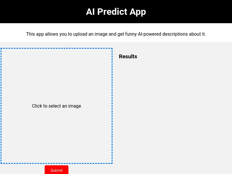 AI Predict product screenshot