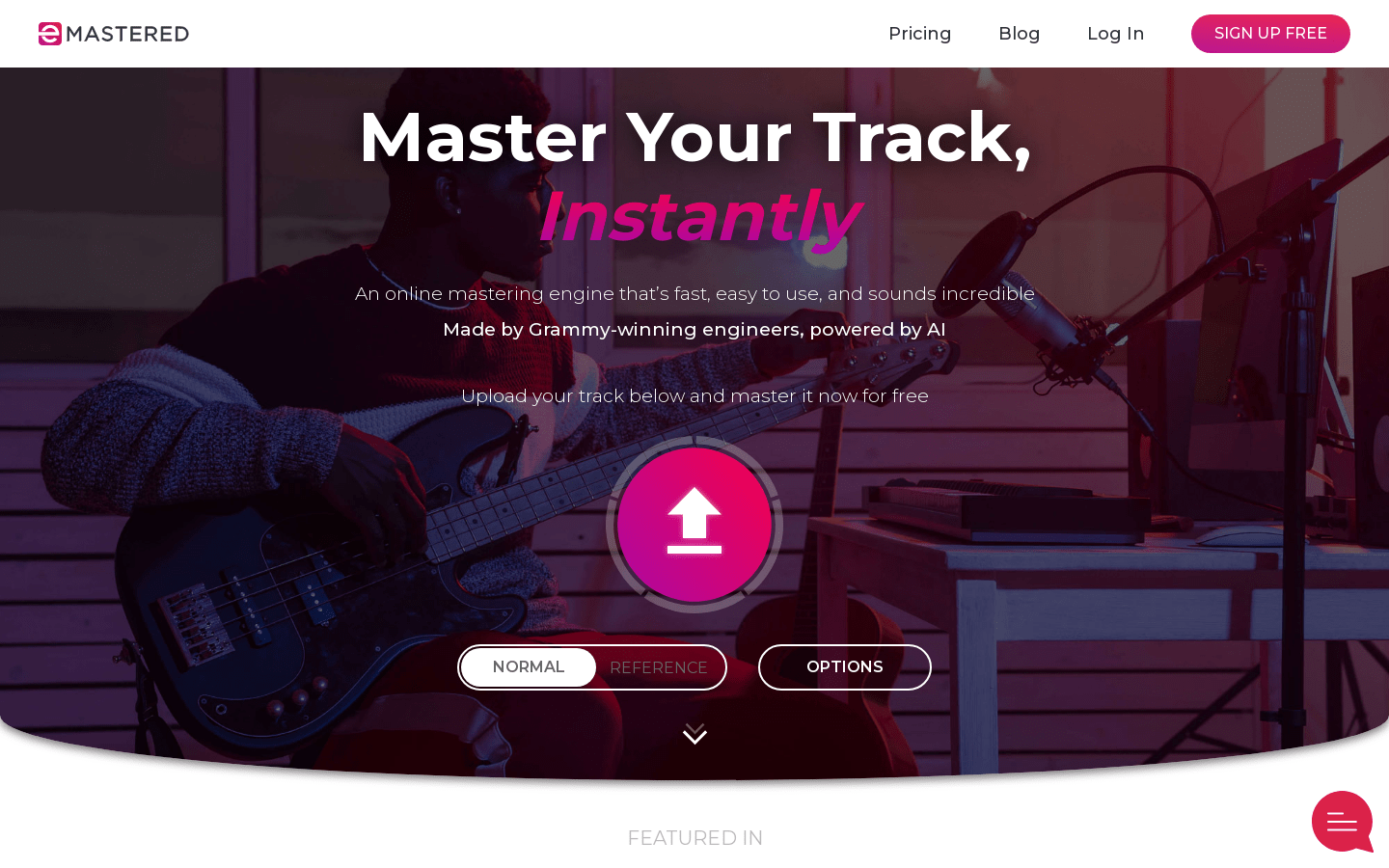 Emastered product screenshot