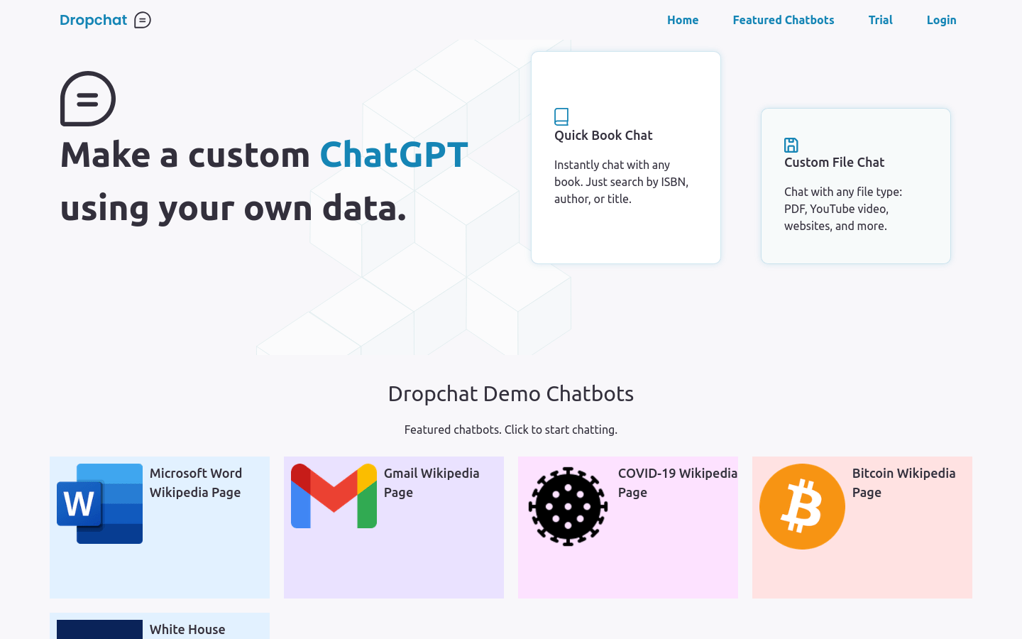 Dropchat product screenshot