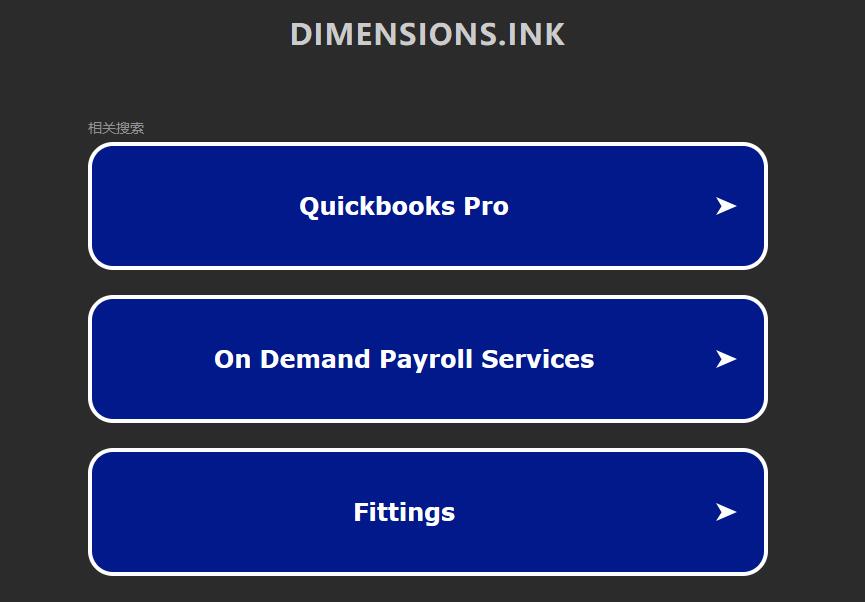 DIMENSIONS.INK product screenshot