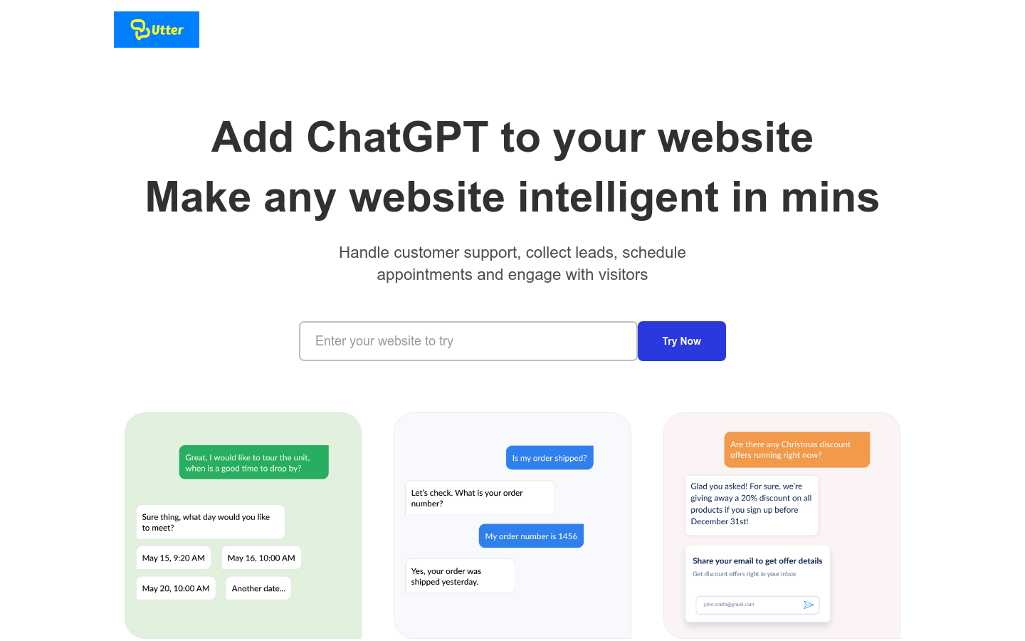 tryutter product screenshot