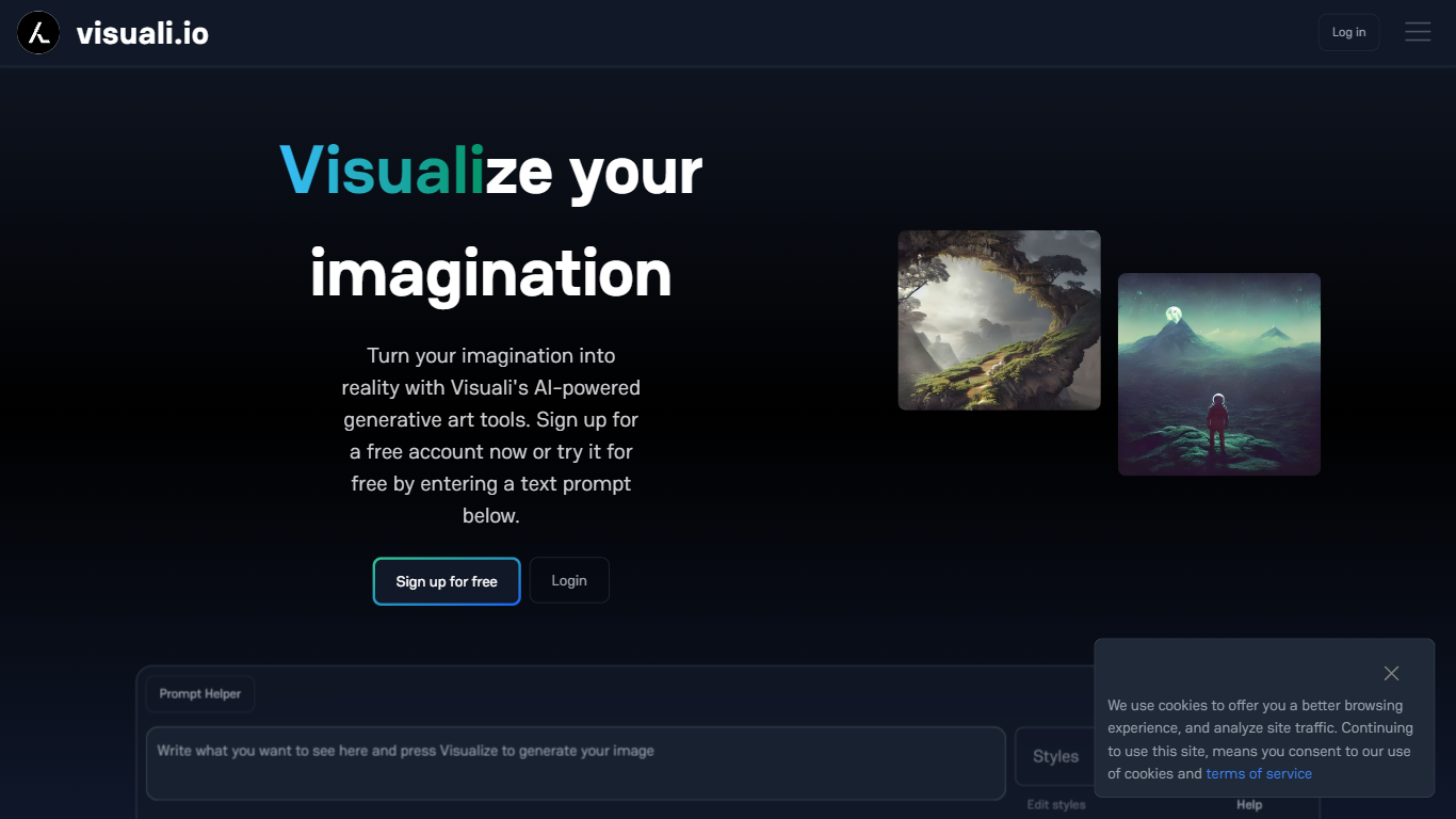 Visuali product screenshot