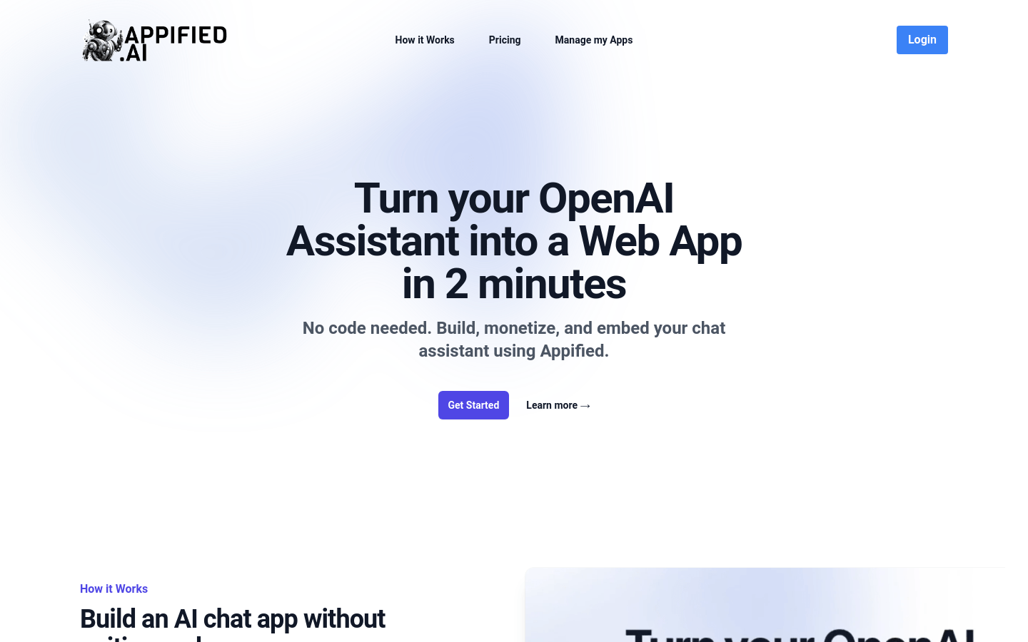 Appified product screenshot
