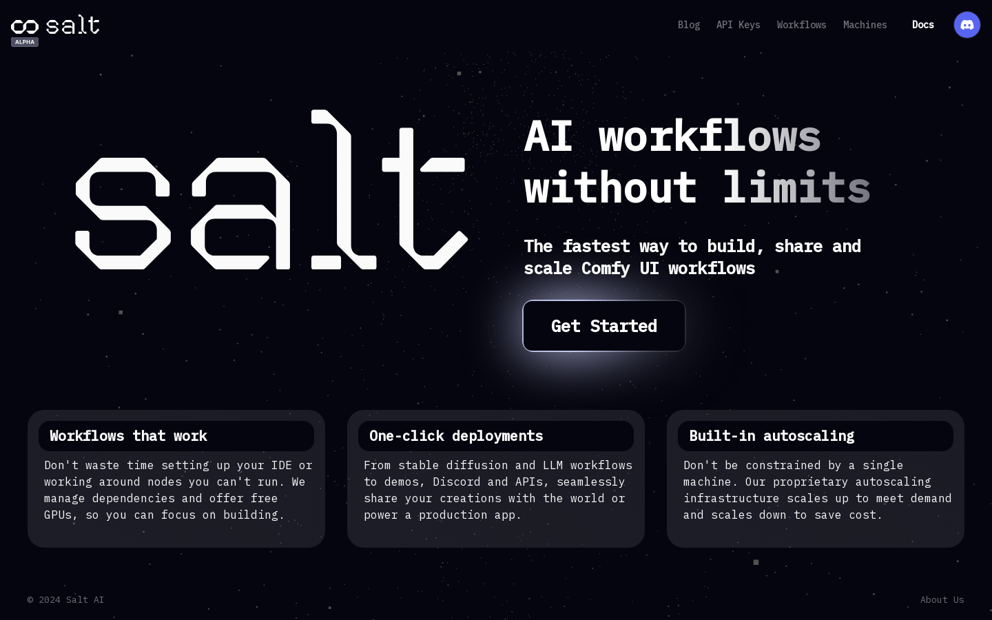 Salt AI product screenshot