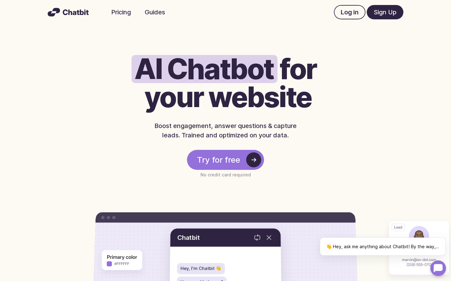Chatbit product screenshot
