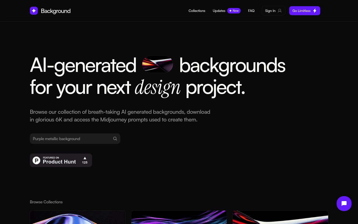 Background product screenshot
