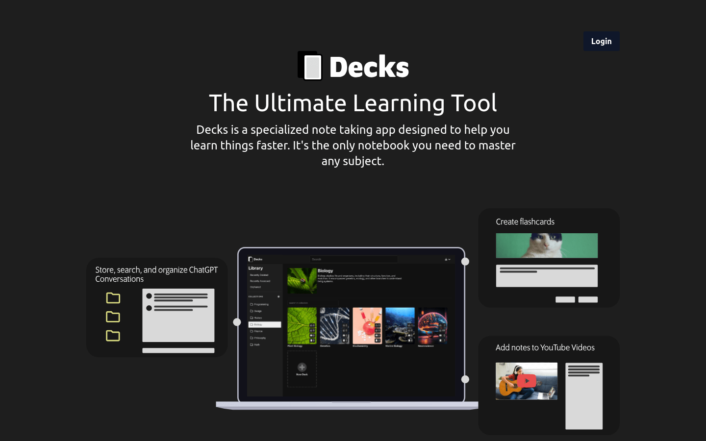 Decks product screenshot