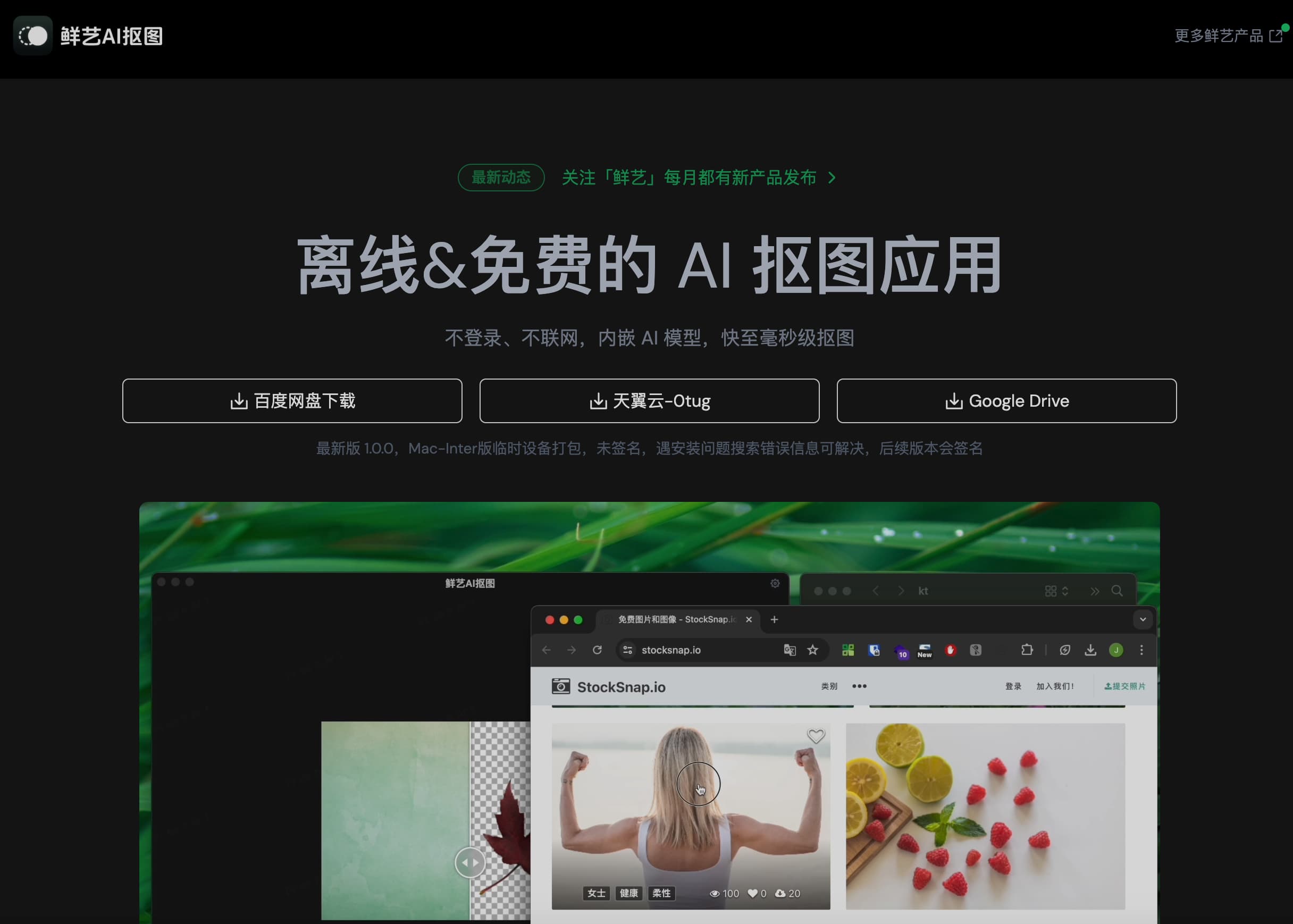 XianYi AI Chroma Key product screenshot