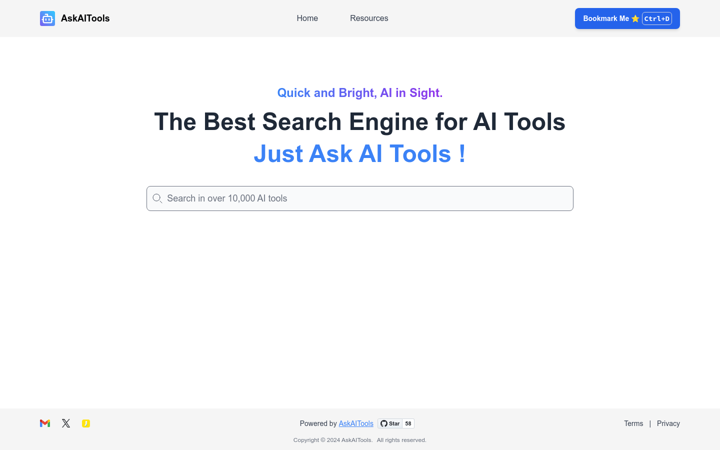 Ask AI Tools product screenshot
