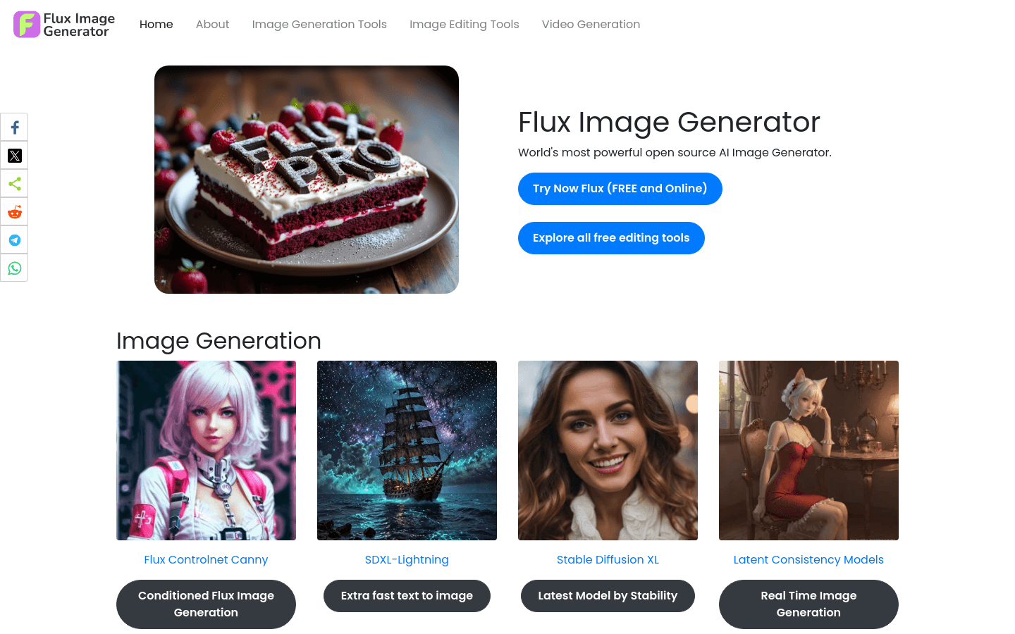 Flux Image Generator product screenshot