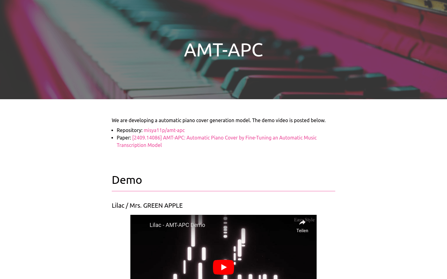 AMT-APC product screenshot