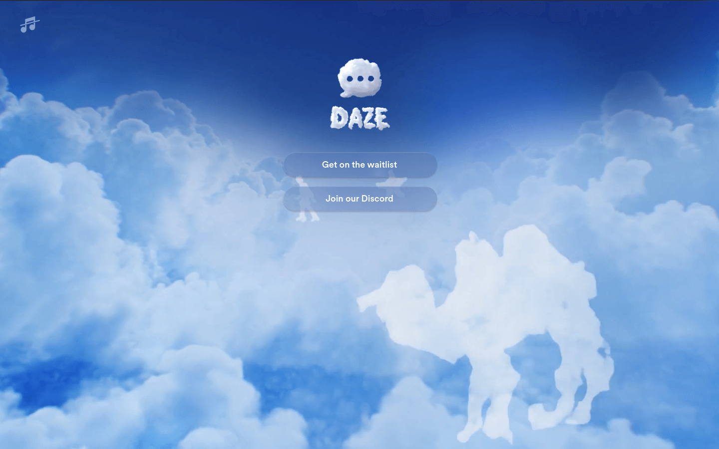 Daze product screenshot
