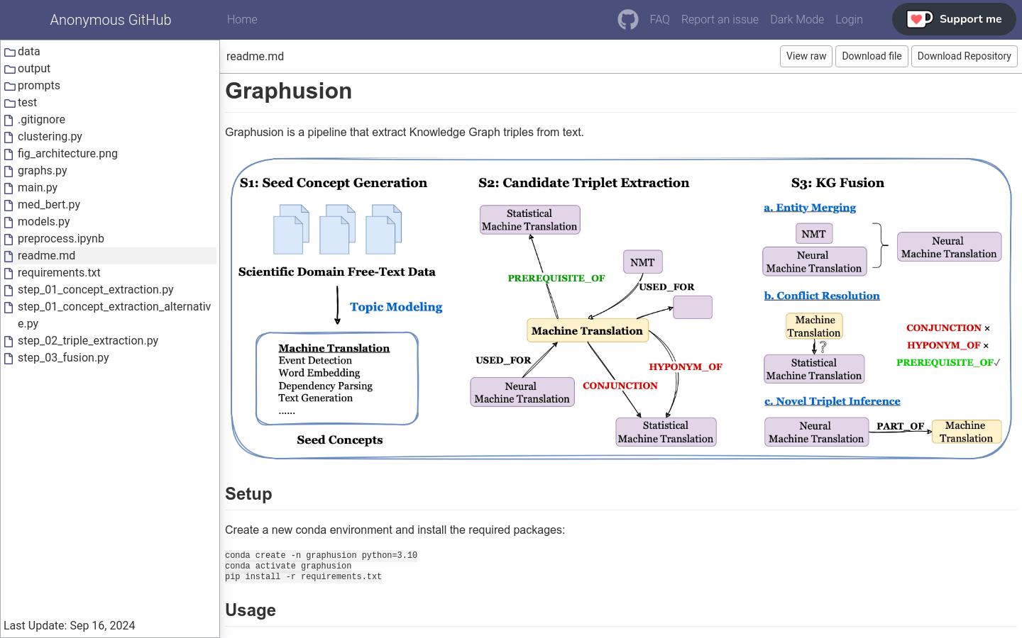 Graphusion product screenshot