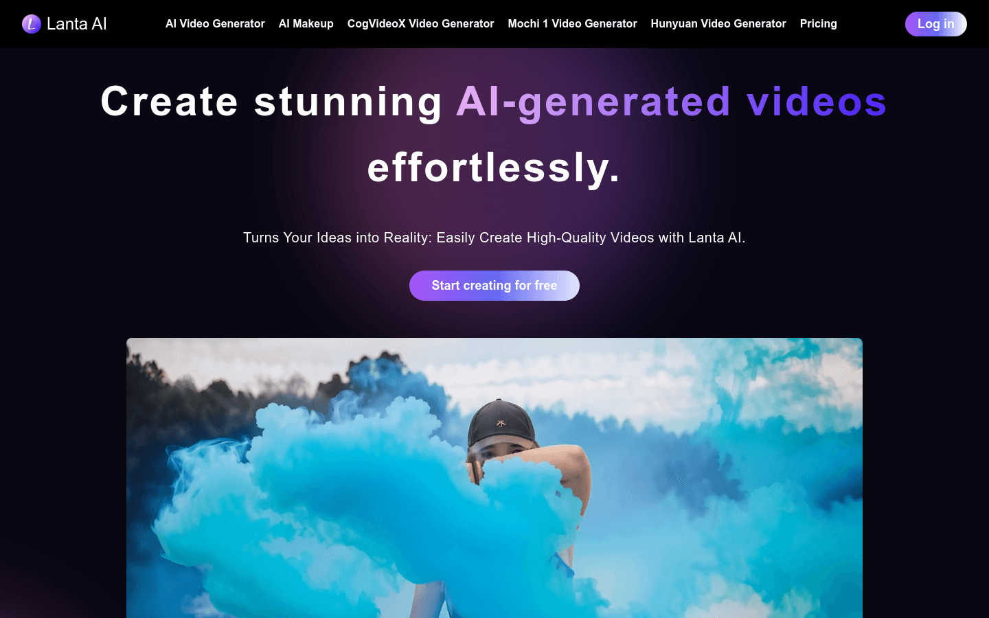 Lanta AI product screenshot