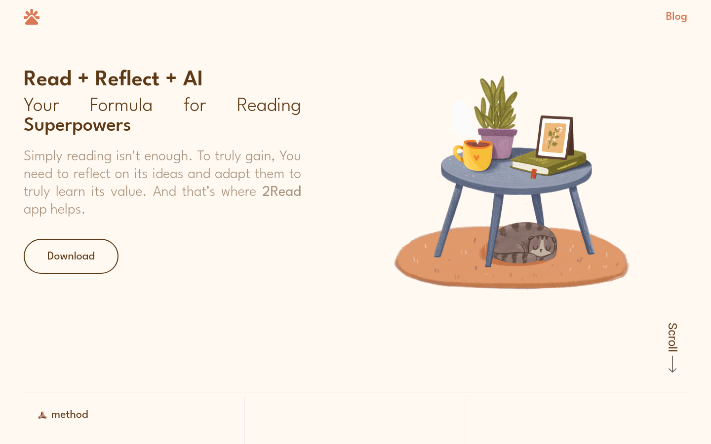 2Read App product screenshot