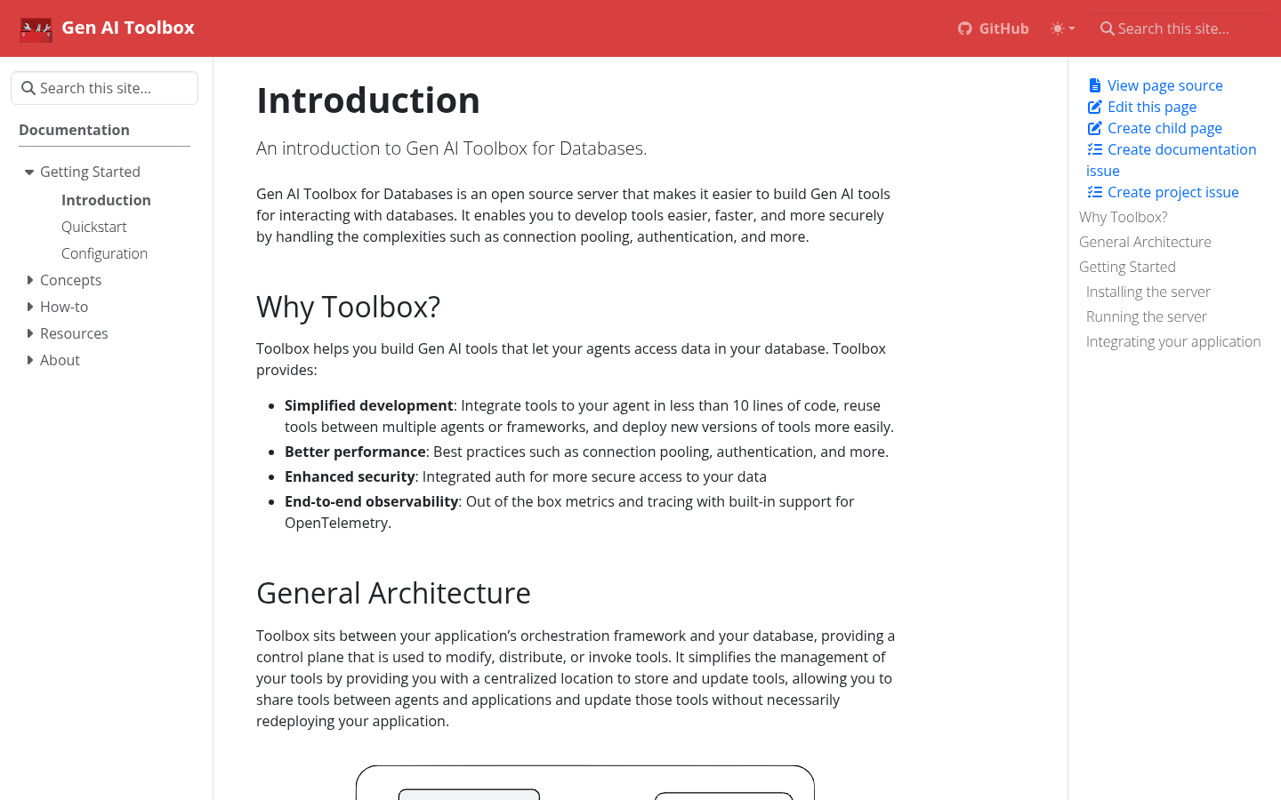 Gen AI Toolbox for Databases product screenshot