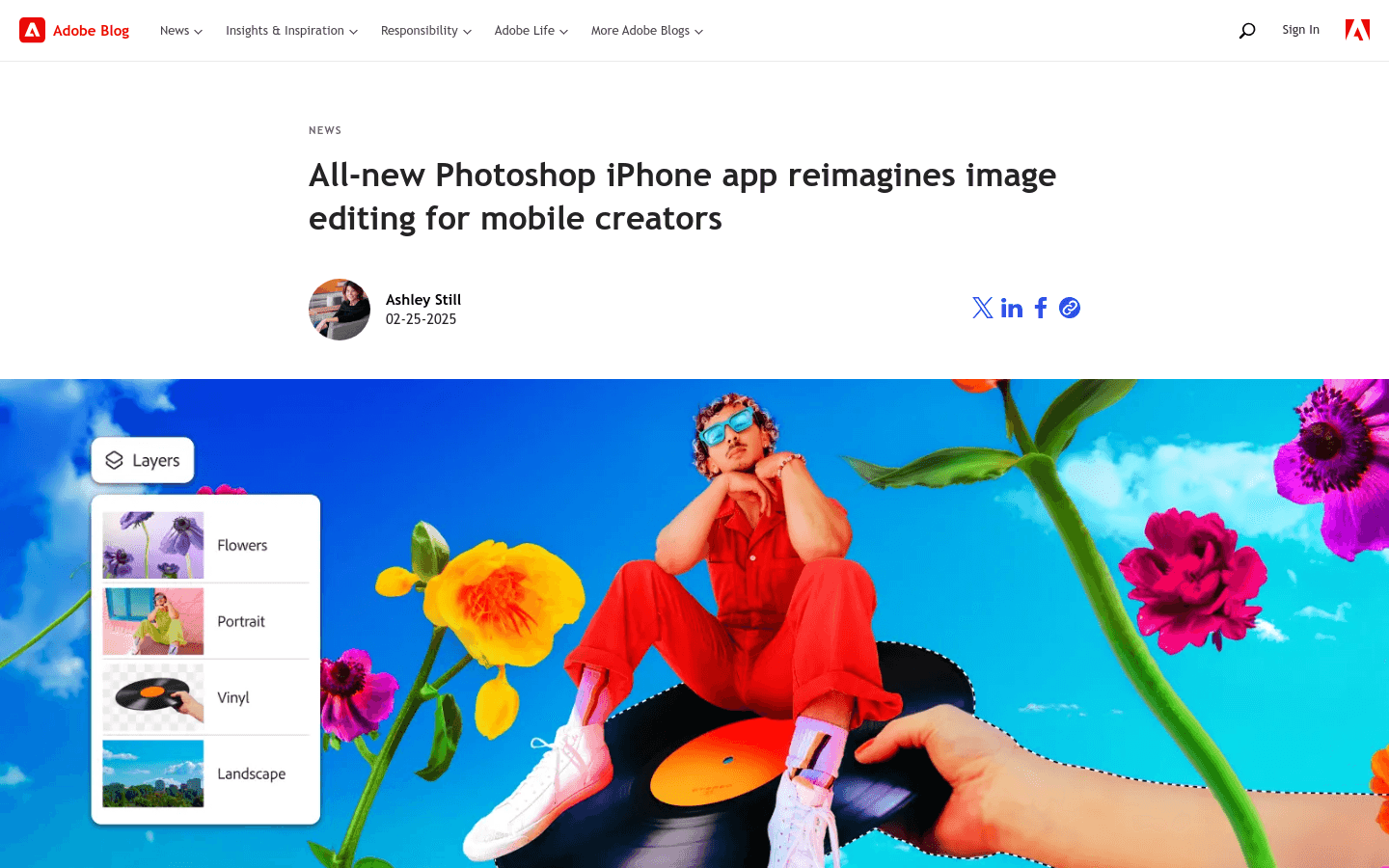 Photoshop on iPhone product screenshot