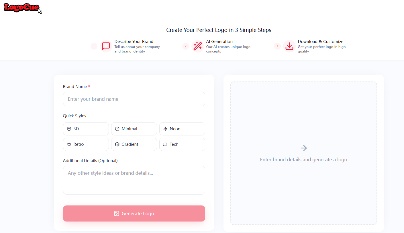 LogoCue product screenshot