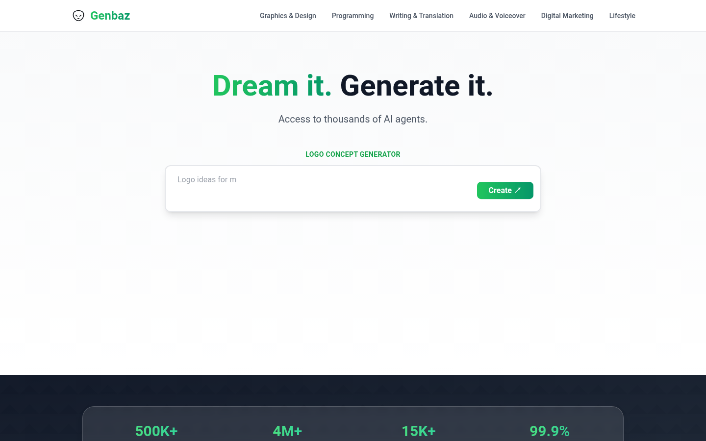 Genbaz product screenshot