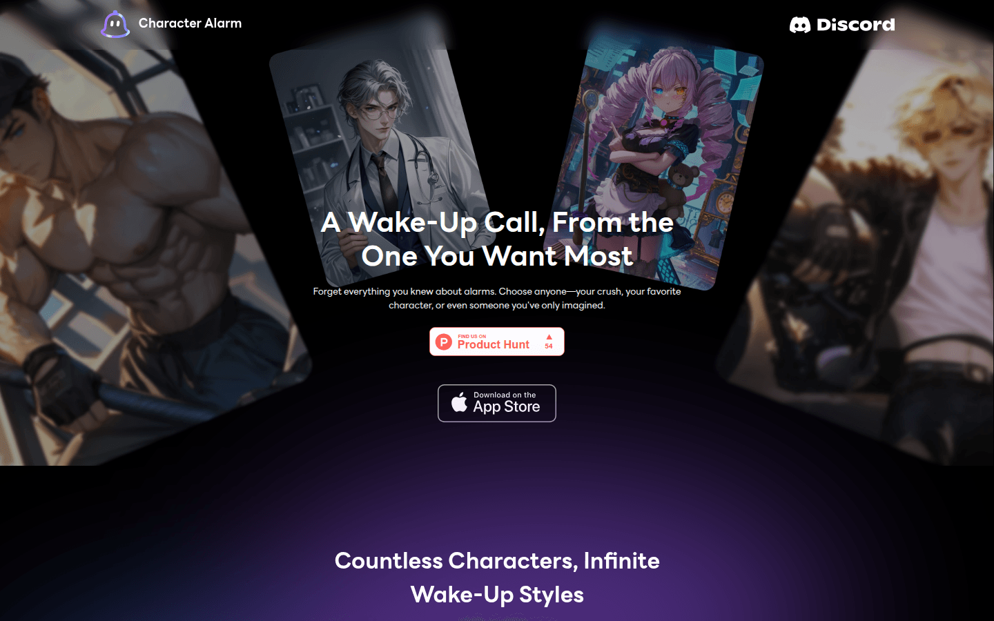 Character Alarm product screenshot