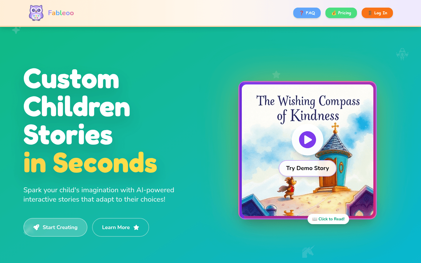 Fableoo product screenshot