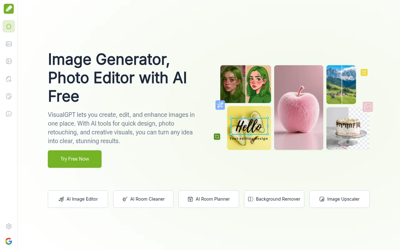 VisualGPT product screenshot