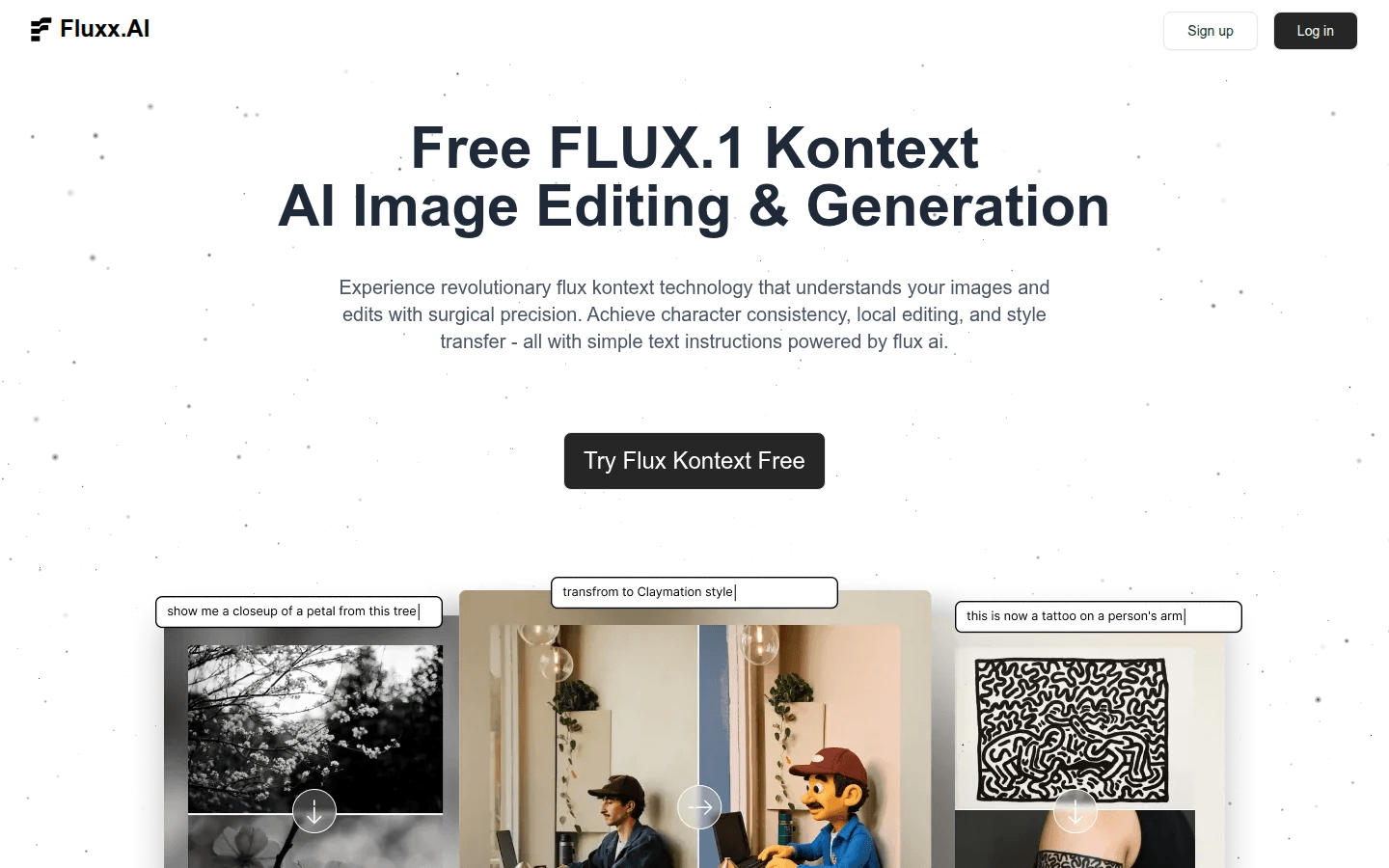 FLUX.1 Kontext product screenshot