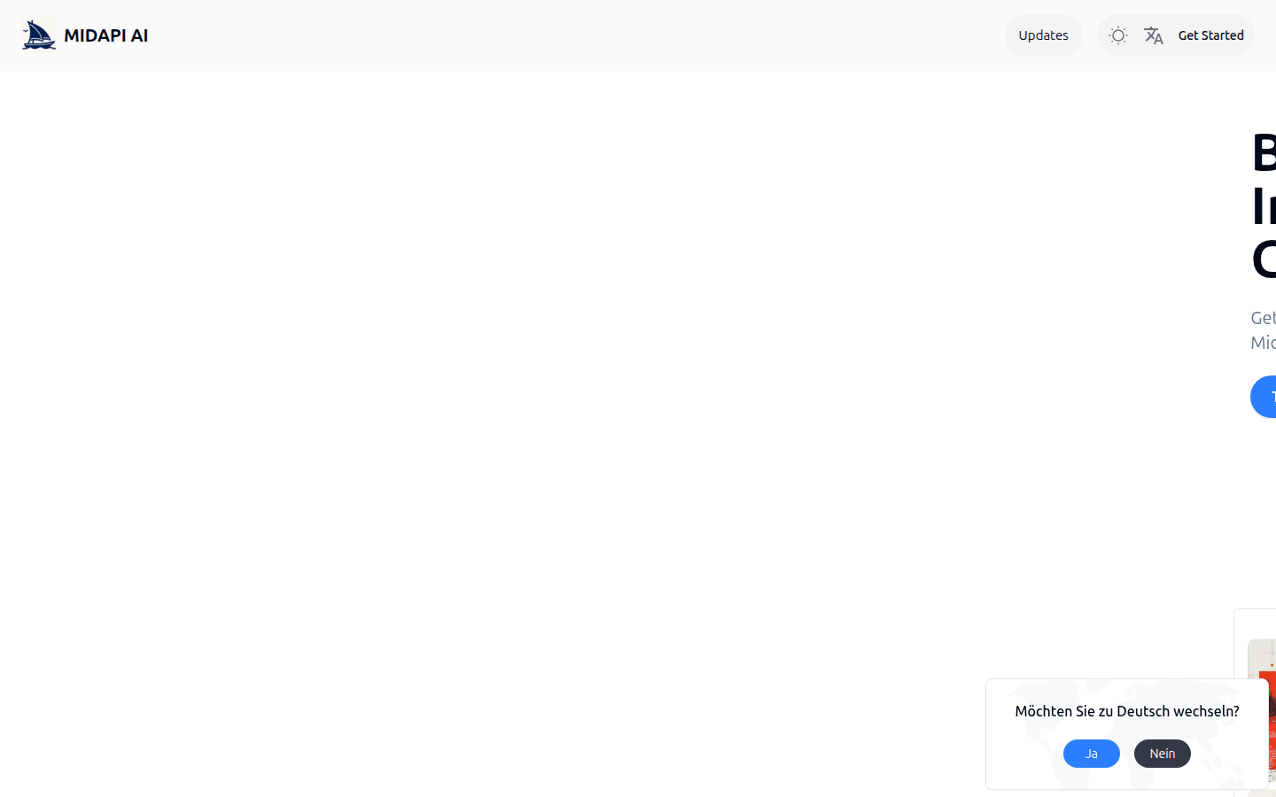 MidAPI.ai product screenshot