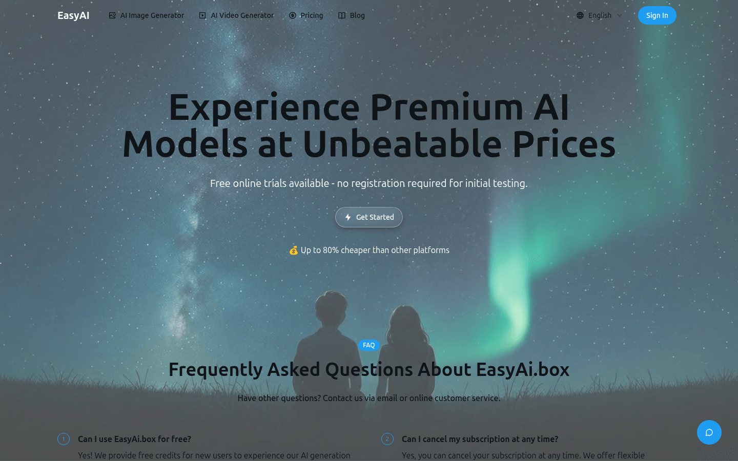EasyAI product screenshot