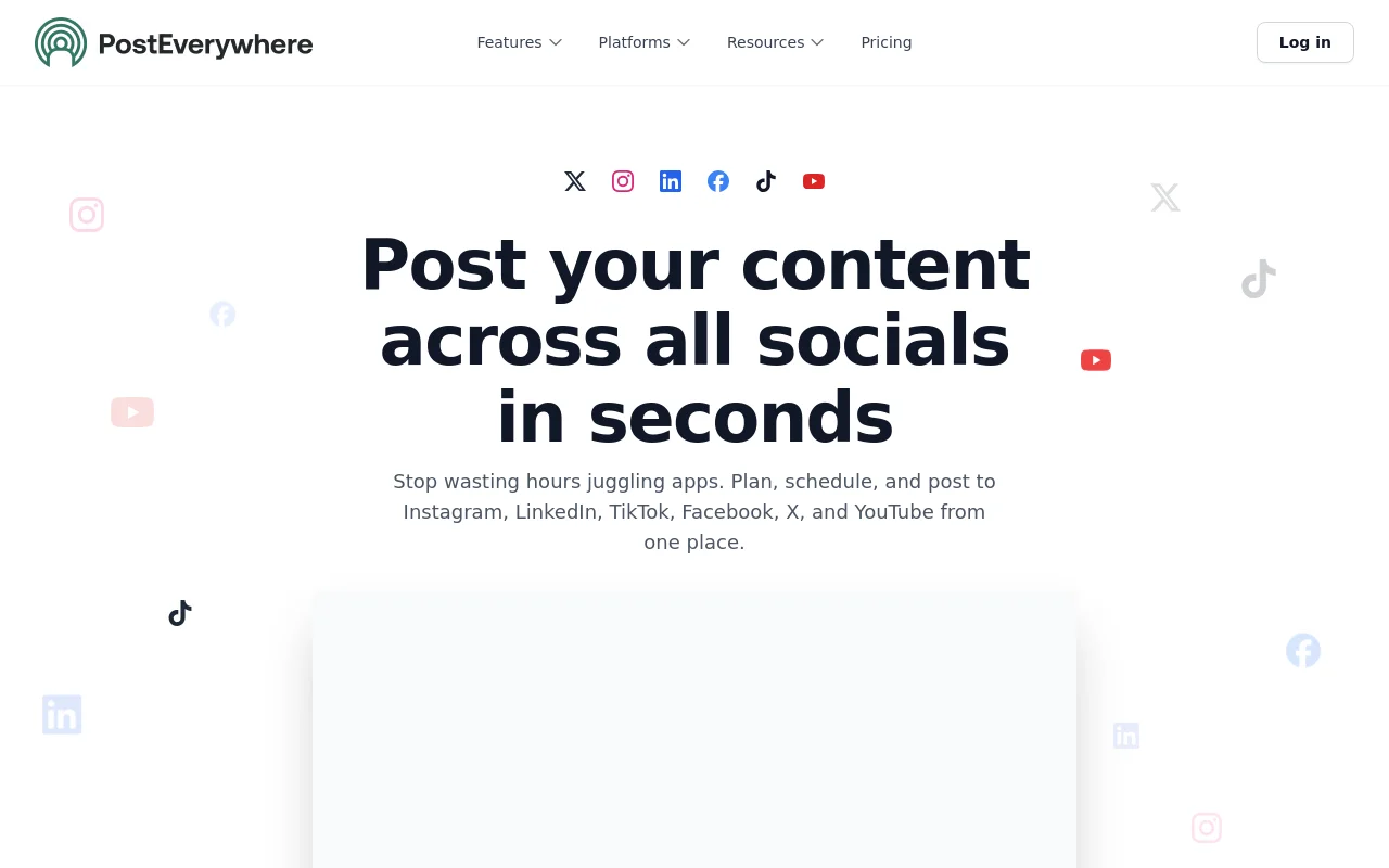 PostEverywhere.ai product screenshot