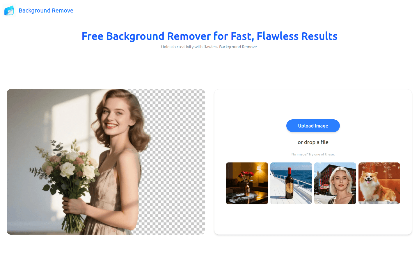 AI Background Remove product screenshot