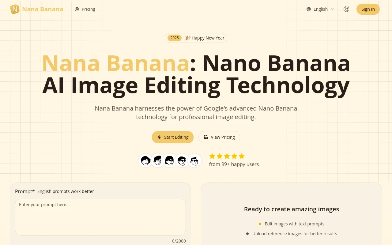 Nana Banana Pro product screenshot