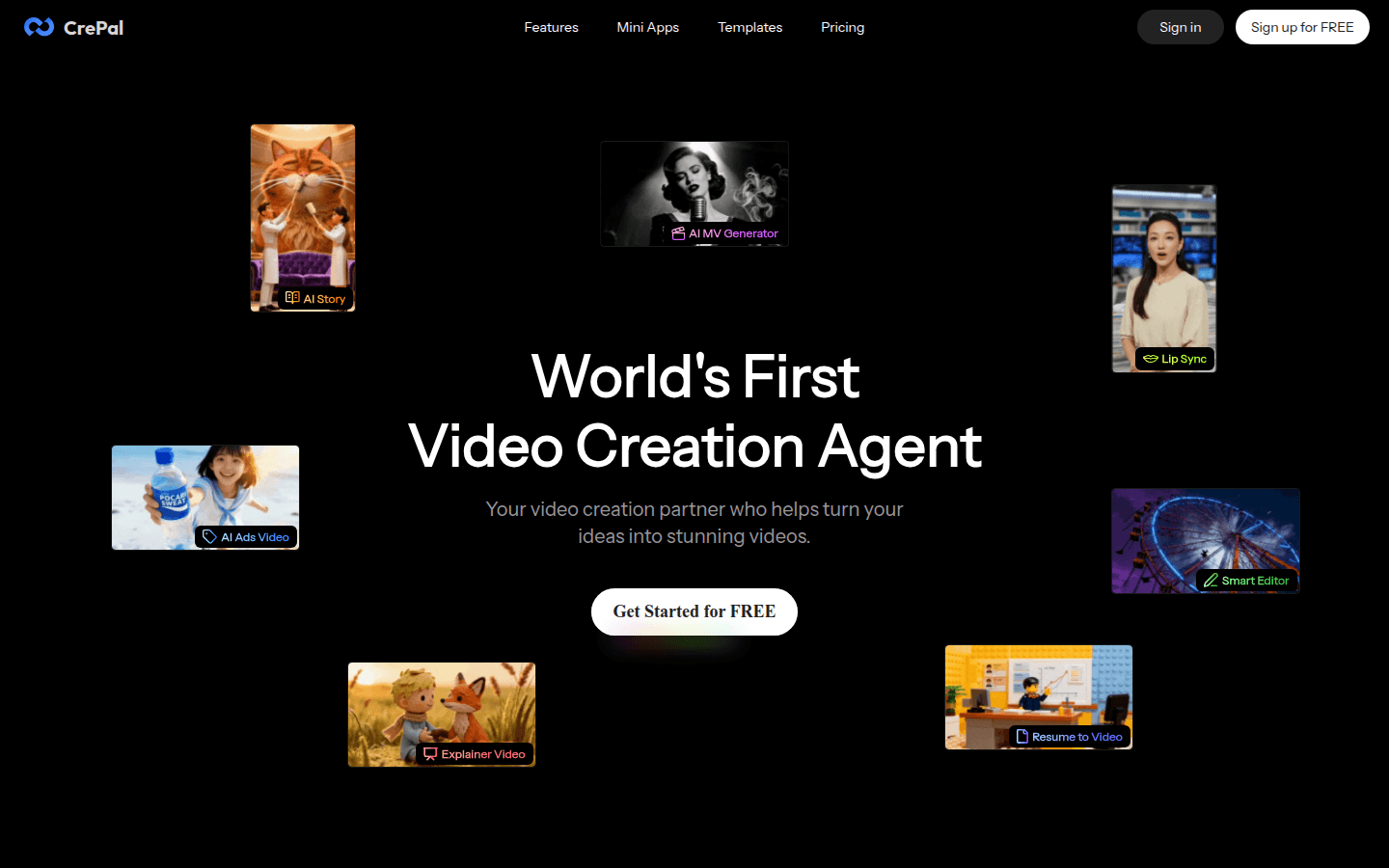 CrePal product screenshot
