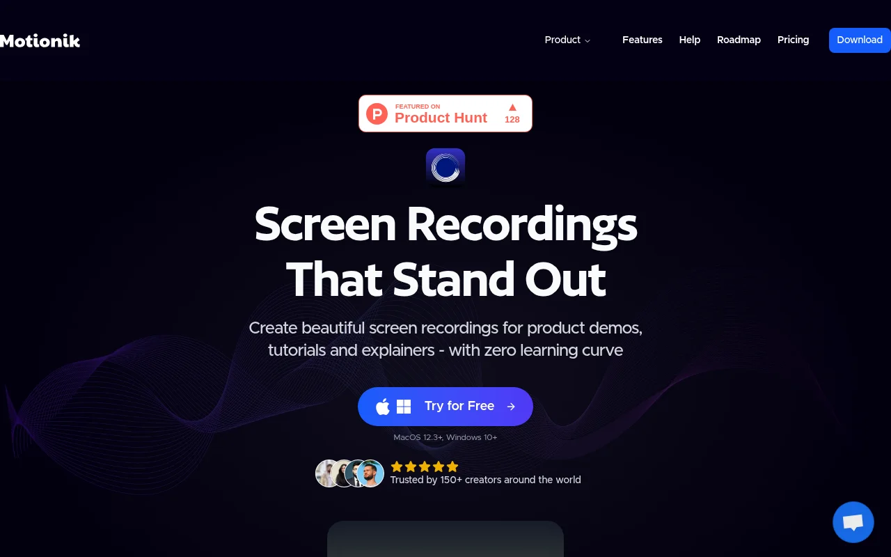 Motionik product screenshot