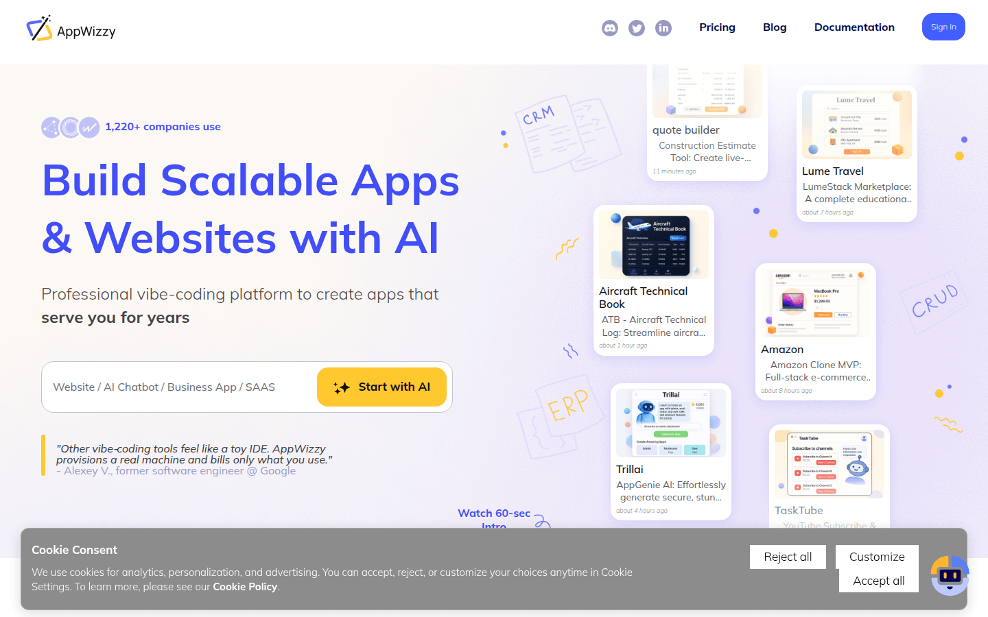 AppWizzy product screenshot